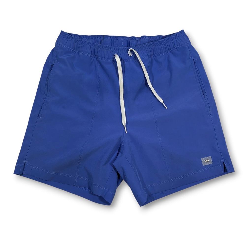 RHONE Blue Swim Shorts Quick Dry Comfort Stretch‎ Pockets Mens Small